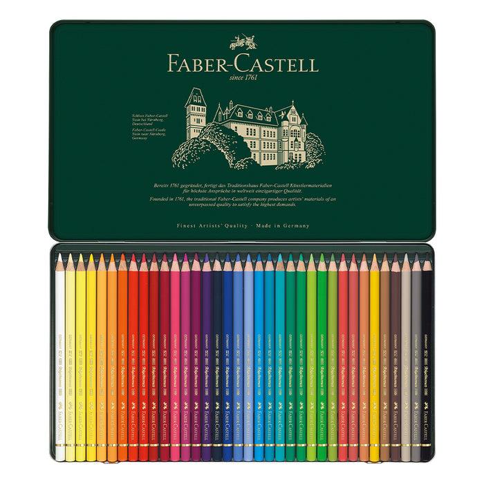 Faber Castell Polychromos® Artists' Colour Pencils - Tin Of 36 - #110036 Colour Pencils