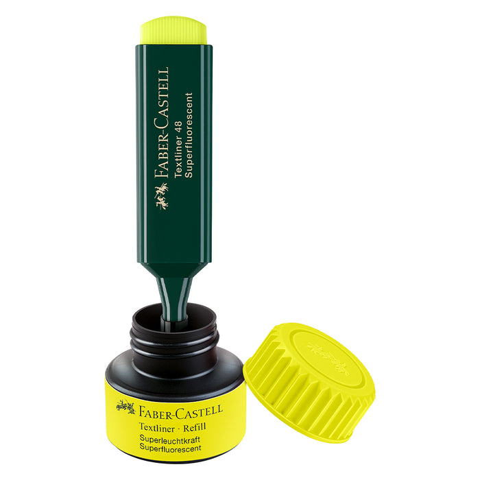 Faber Castell Textliner 1549 Refill System Yellow - #154907 Textliner