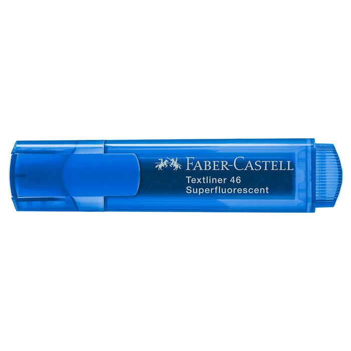 Faber Castell Textliner 46 Superflourescent Blue - #154652 Textliner