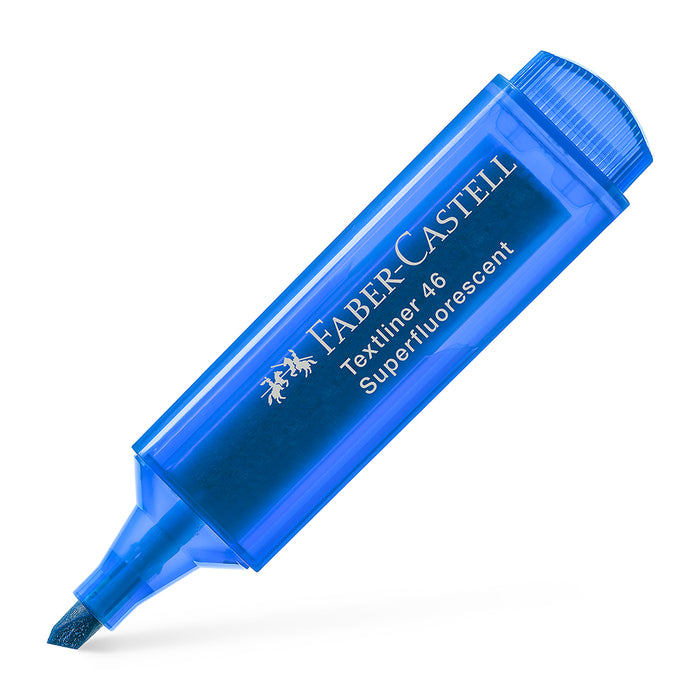 faber castell Textliner 46 Superflourescent blue - #154652 Textliner