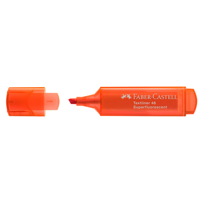 Faber Castell Textliner 46 Superflourescent Orange - #154615 Textliner