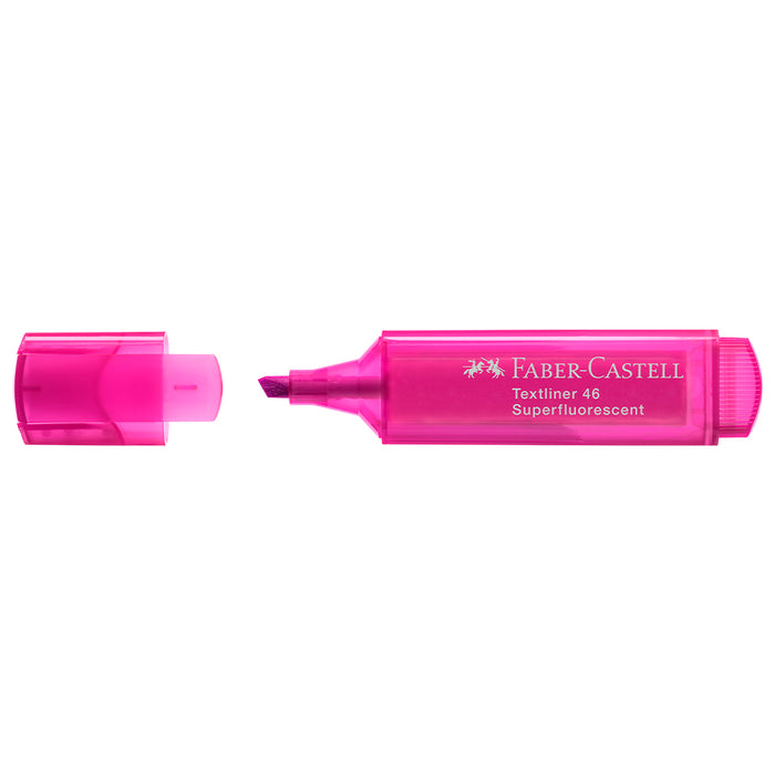 Faber Castell Textliner 46 Superflourescent Pink - #154628 Textliner