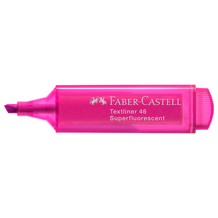 Faber Castell Textliner 46 Superflourescent Pink - #154628 Textliner