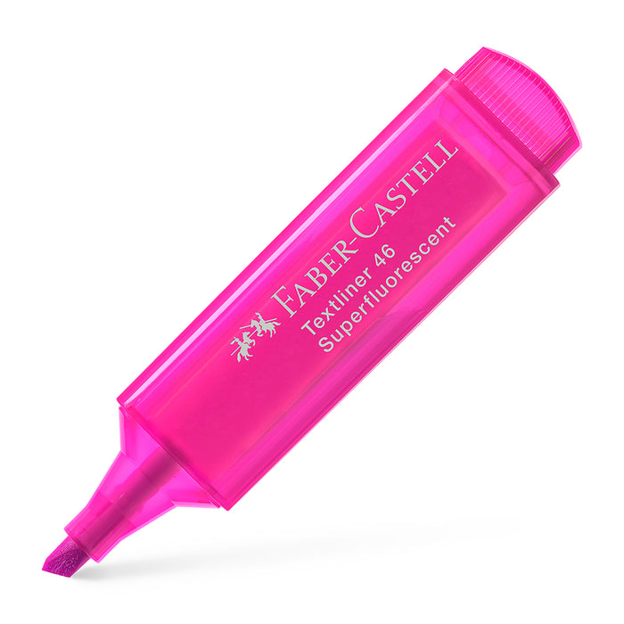 faber castell Textliner 46 Superflourescent pink - #154628 Textliner
