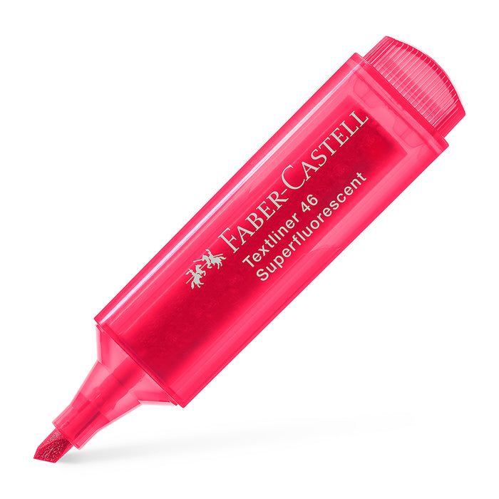 faber castell Textliner 46 Superflourescent red - #154621 Textliner