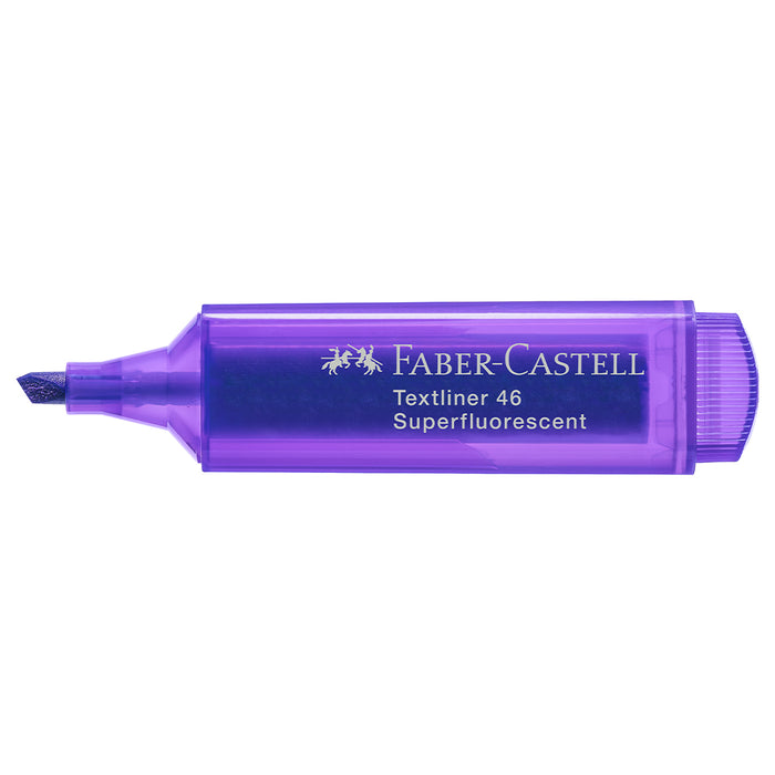 Faber Castell Textliner 46 Superflourescent Violet - #154636 Textliner