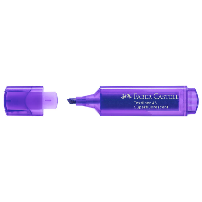 Faber Castell Textliner 46 Superflourescent Violet - #154636 Textliner