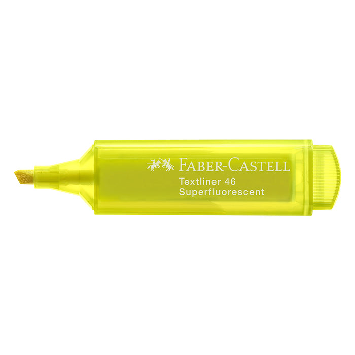 Faber Castell Textliner 46 Superflourescent Yellow - #154607 Textliner