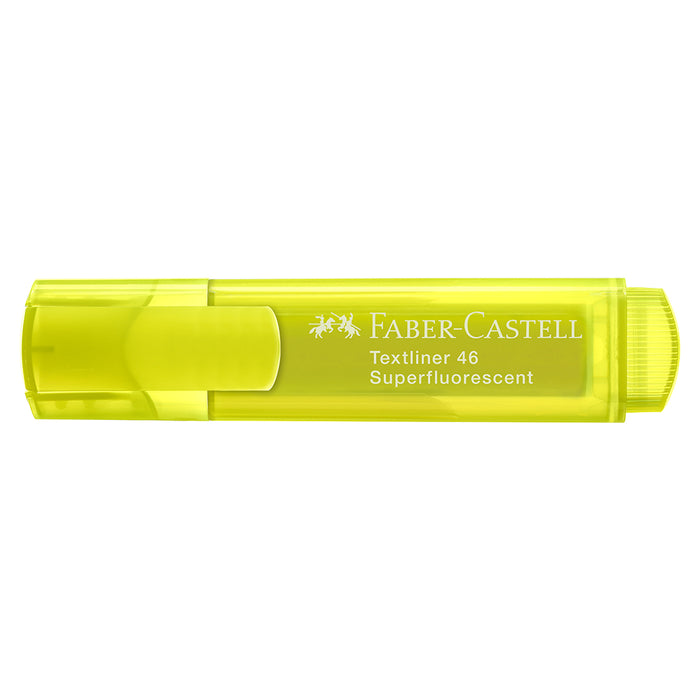 Faber Castell Textliner 46 Superflourescent Yellow - #154607 Textliner