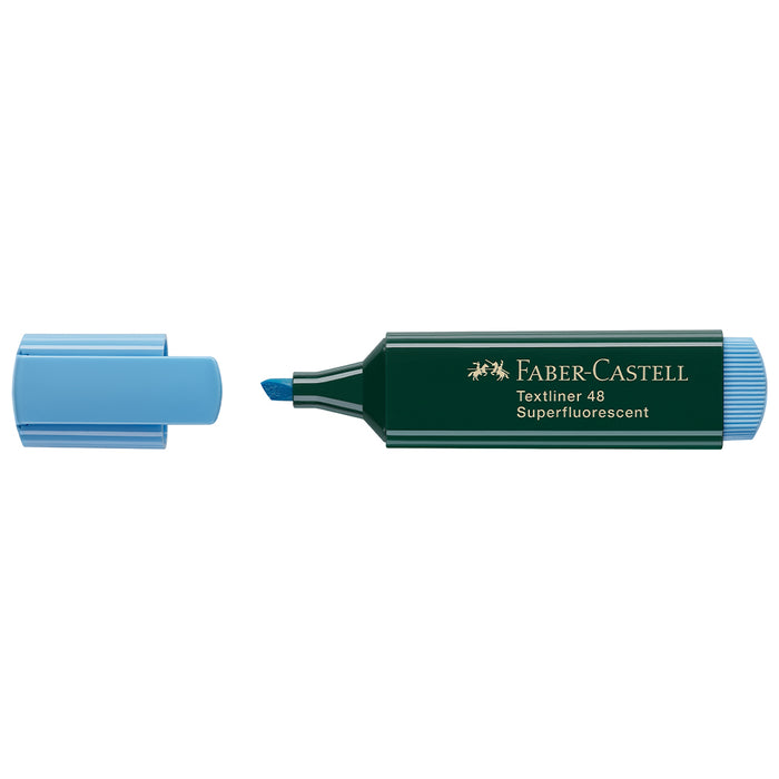 Faber Castell Textliner 48 Superfluorescent Blue - #154851 Textliner
