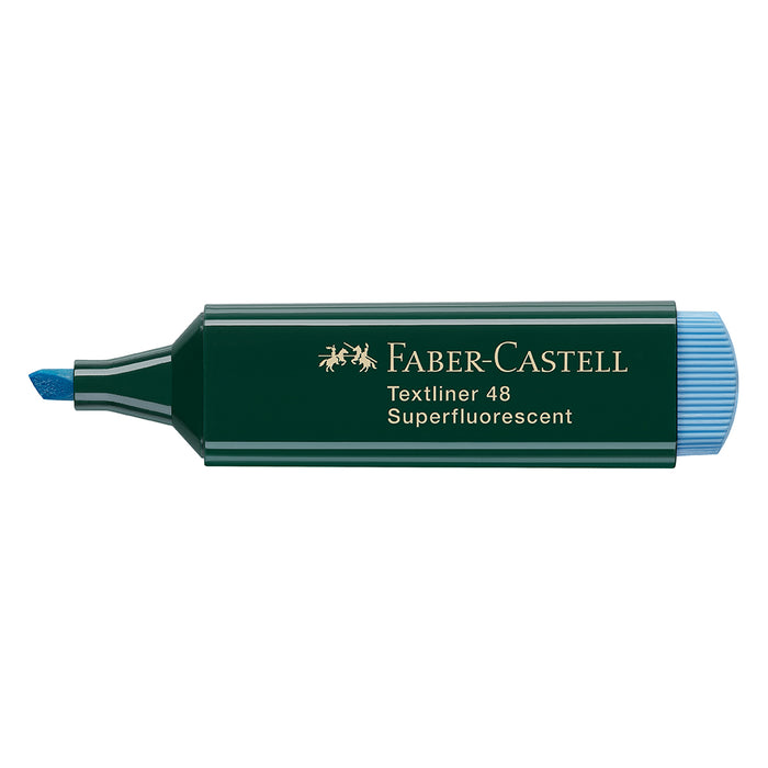 Faber Castell Textliner 48 Superfluorescent Blue - #154851 Textliner