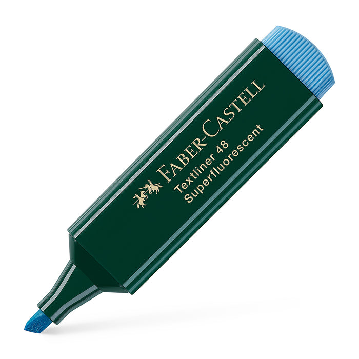faber castell Textliner 48 Superfluorescent blue - #154851 Textliner