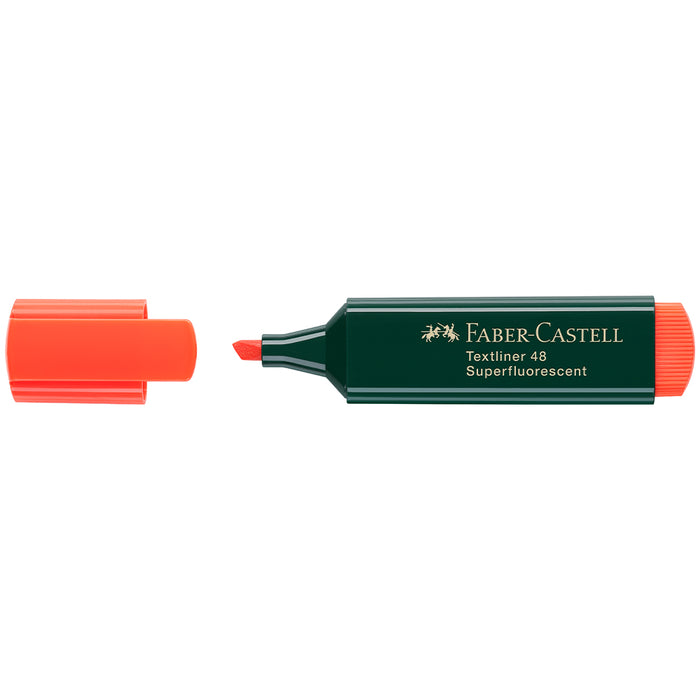 Faber Castell Textliner 48 Superfluorescent Orange - #154815 Textliner
