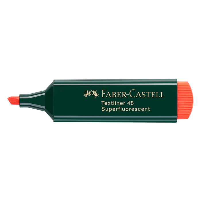 Faber Castell Textliner 48 Superfluorescent Orange - #154815 Textliner