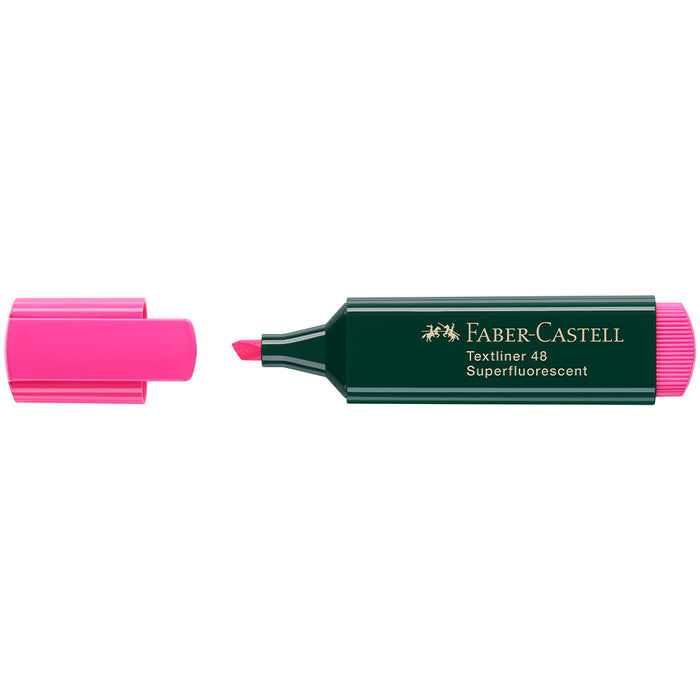 Faber Castell Textliner 48 Superfluorescent Pink - #154828 Textliner