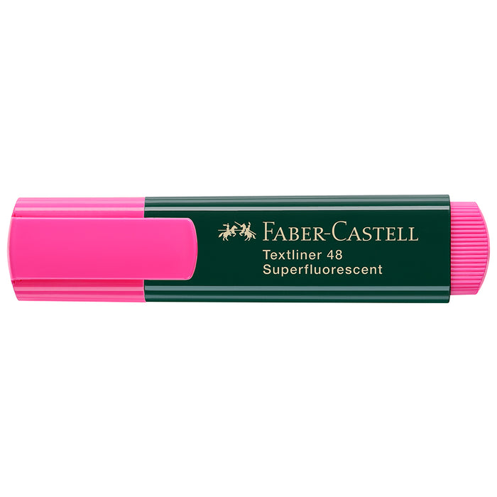 Faber Castell Textliner 48 Superfluorescent Pink - #154828 Textliner