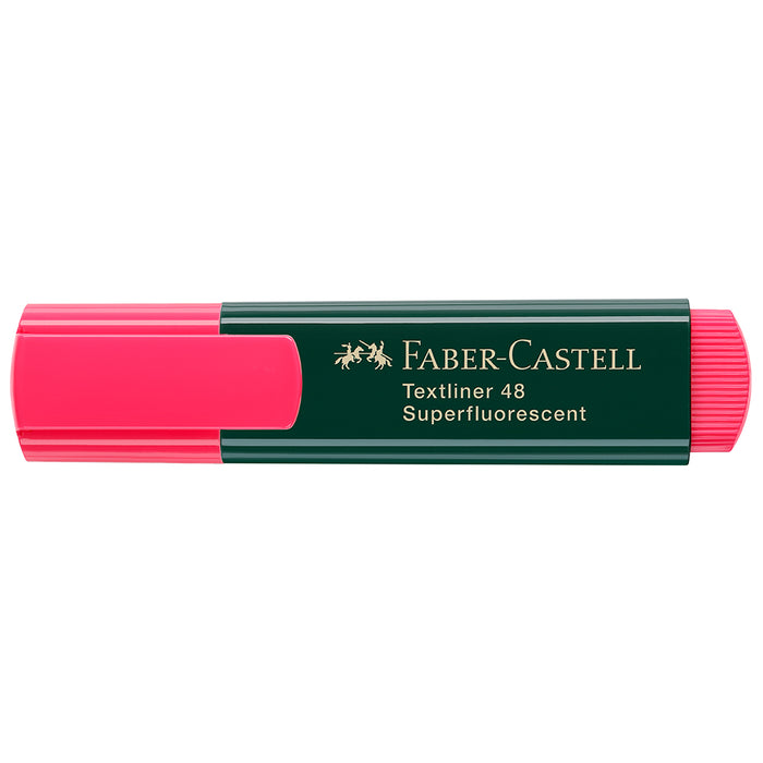 Faber Castell Textliner 48 Superfluorescent Red - #154821 Textliner