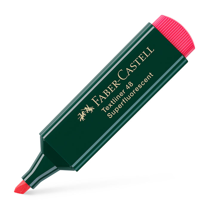faber castell Textliner 48 Superfluorescent red - #154821 Textliner