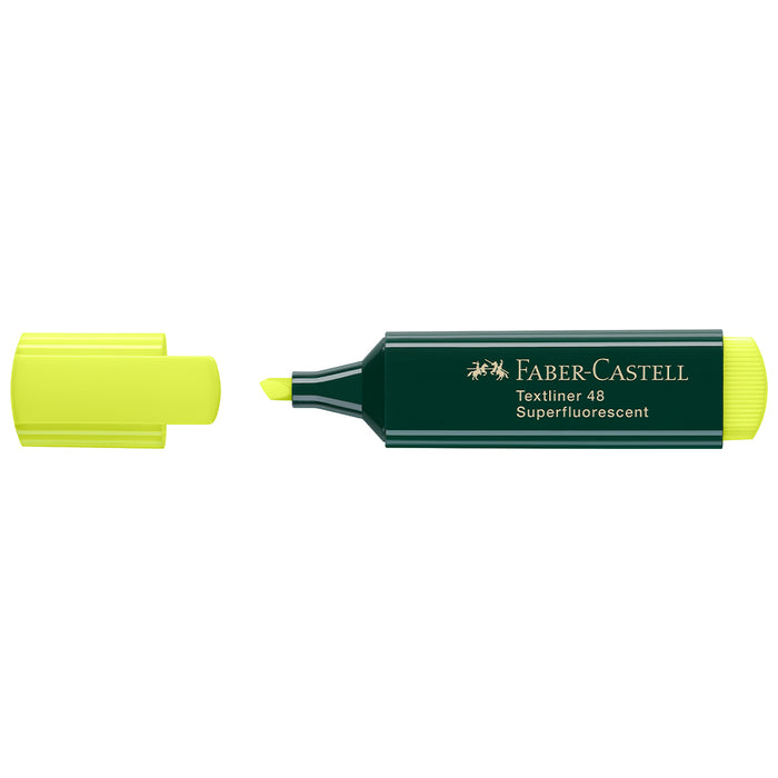 Faber Castell Textliner 48 Superfluorescent Yellow - #154807 Textliner