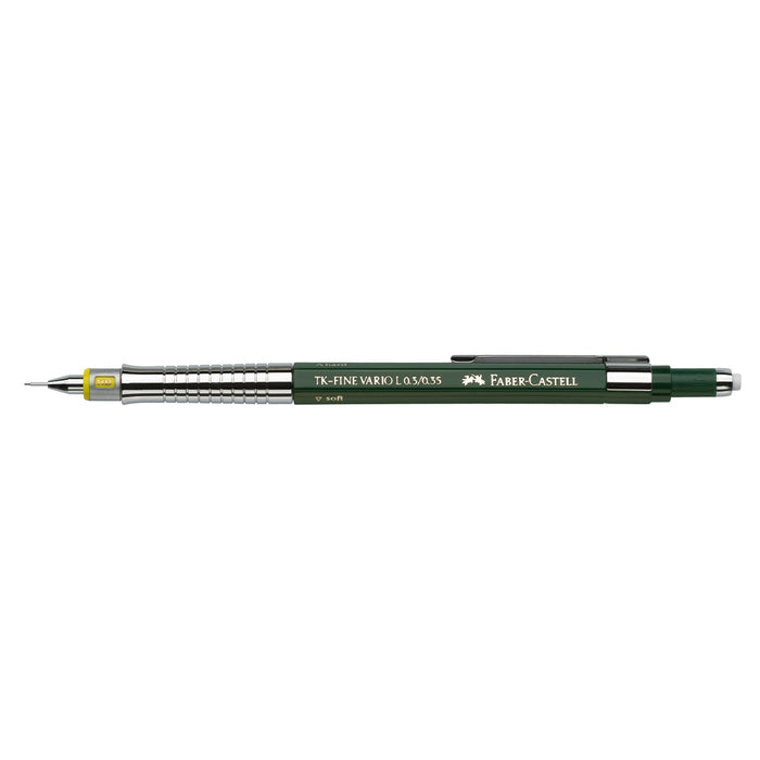 faber castell TK® Fine Vario L Mechanical Pencil - 0.35mm - #135300 TK-Fine Vario