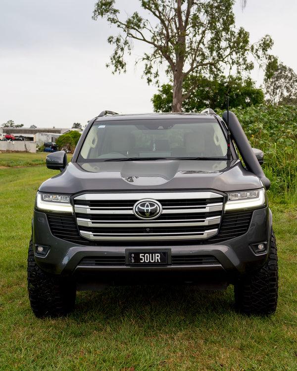 Fabulous Fabs 5 Inch Stainless Snorkel To Suit Toyota Landcruiser 300 Series 4x4 Accessories