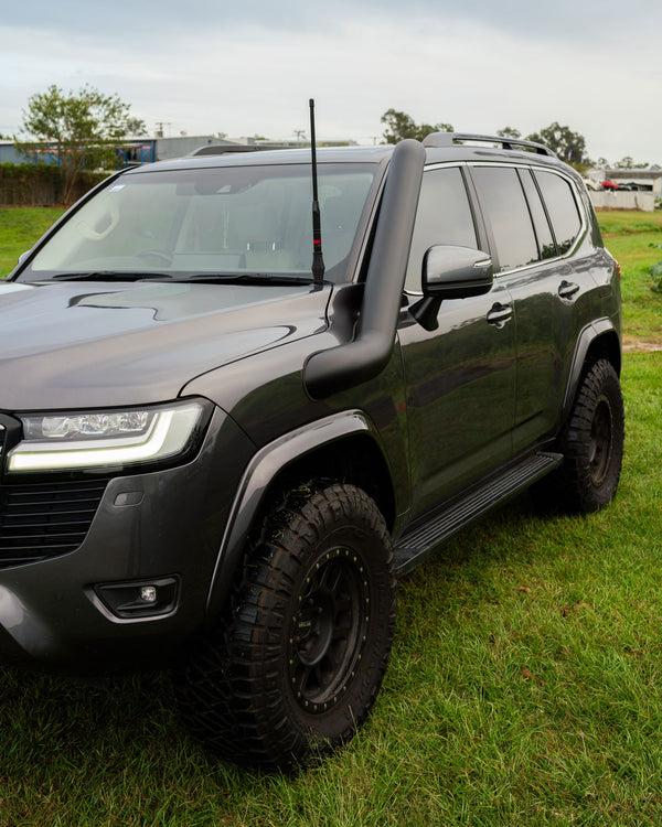 Fabulous Fabs 5 Inch Stainless Snorkel To Suit Toyota Landcruiser 300 Series 4x4 Accessories