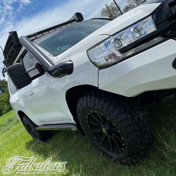 Fabulous Fabs 5 Inch Stainless Snorkel To Suit Toyota Landcruiser 200 Series 4x4 Accessories