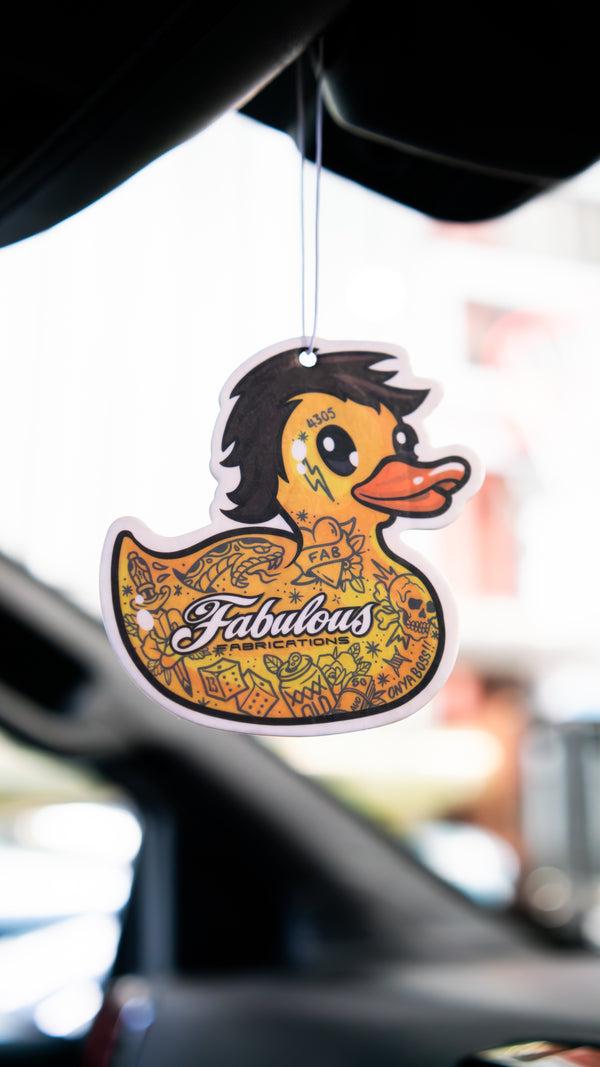 Fabulous Fabs Fabulous Fabrications Logo Duck Air Freshener 4x4 Accessories