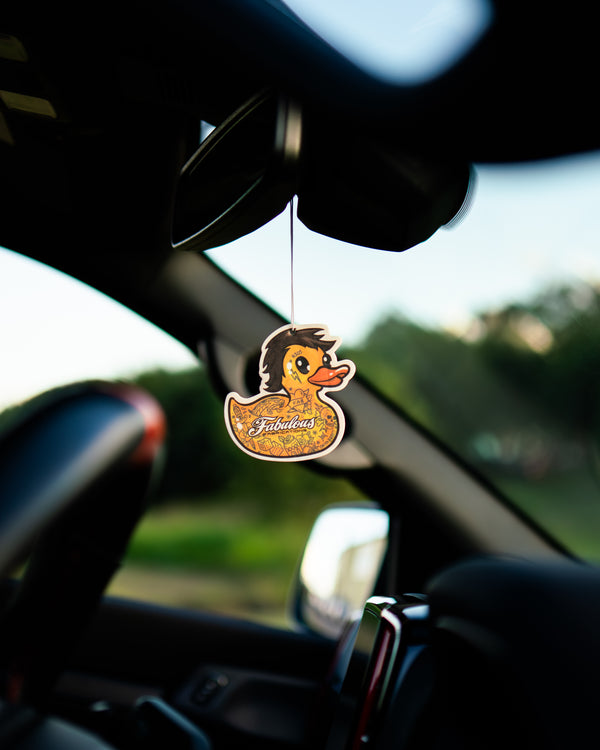 Fabulous Fabs Fabulous Fabrications Logo Duck Air Freshener 4x4 Accessories