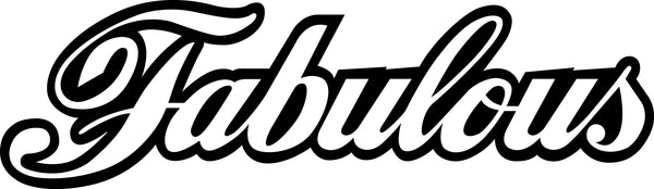 fabulous fabs OG Fabulous Sticker Small PHYSICAL