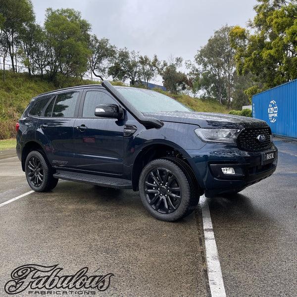 Fabulous Fabs Ford Everest Stainless Snorkel And Factory Airbox* Kit 4x4 Accessories