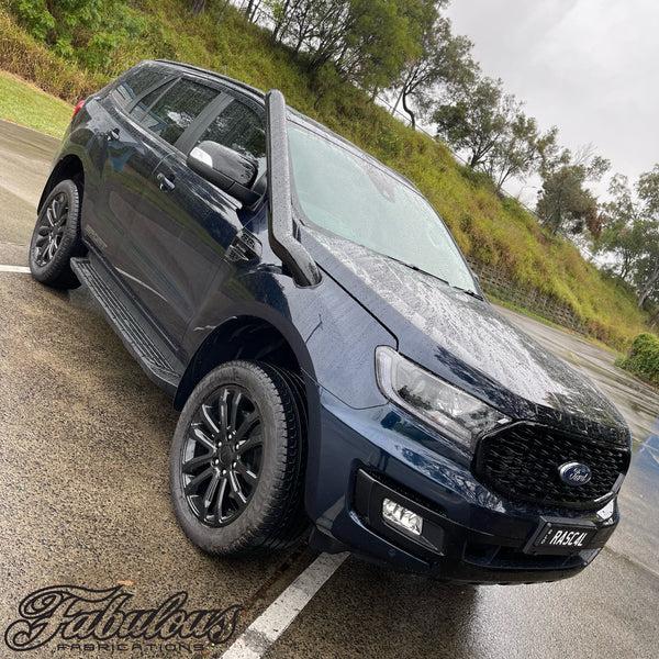 fabulous fabs Ford Everest Stainless Snorkel and Factory Airbox* Kit 4x4 Accessories