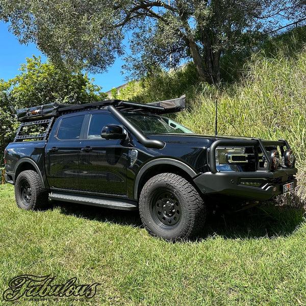 Fabulous Fabs Ford Ranger Next Gen 4 Inch Stainless Snorkel And Alloy Washer Bottle Kit (Short & Mid Entry Available) 4x4 Accessories