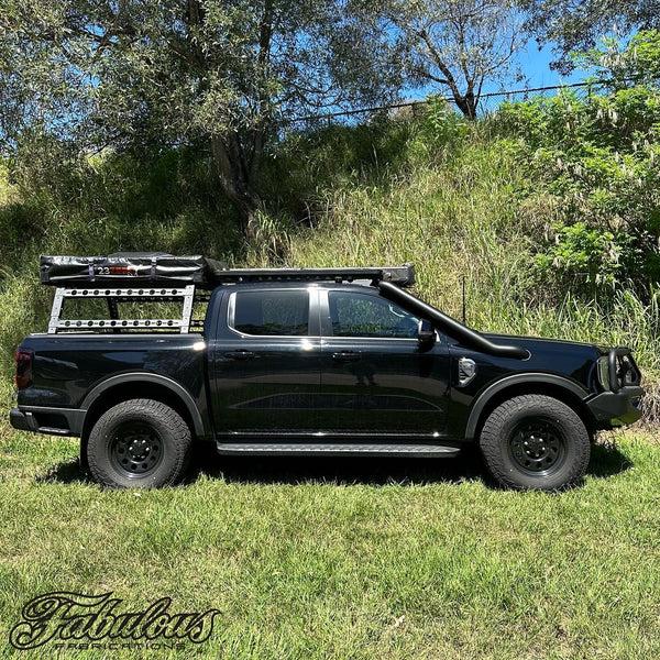 Fabulous Fabs Ford Ranger Next Gen 4 Inch Stainless Snorkel And Alloy Washer Bottle Kit (Short & Mid Entry Available) 4x4 Accessories