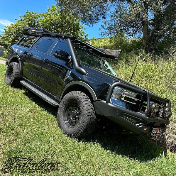 fabulous fabs Ford Ranger Next Gen 4 Inch Stainless Snorkel and Alloy Washer Bottle Kit (Short & Mid Entry Available) 4x4 Accessories fabulous fabs Ford Ranger Next Gen 4 Inch Stainless Snorkel and Alloy Washer Bottle Kit (Short & Mid Entry Available) 4x4 Accessories
