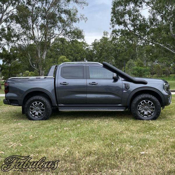 Fabulous Fabs Ford Ranger Next Gen 5 Inch Stainless Snorkel And Alloy Washer Bottle Kit 4x4 Accessories