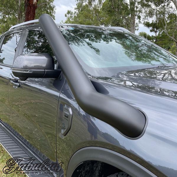 Fabulous Fabs Ford Ranger Next Gen 5 Inch Stainless Snorkel And Alloy Washer Bottle Kit 4x4 Accessories