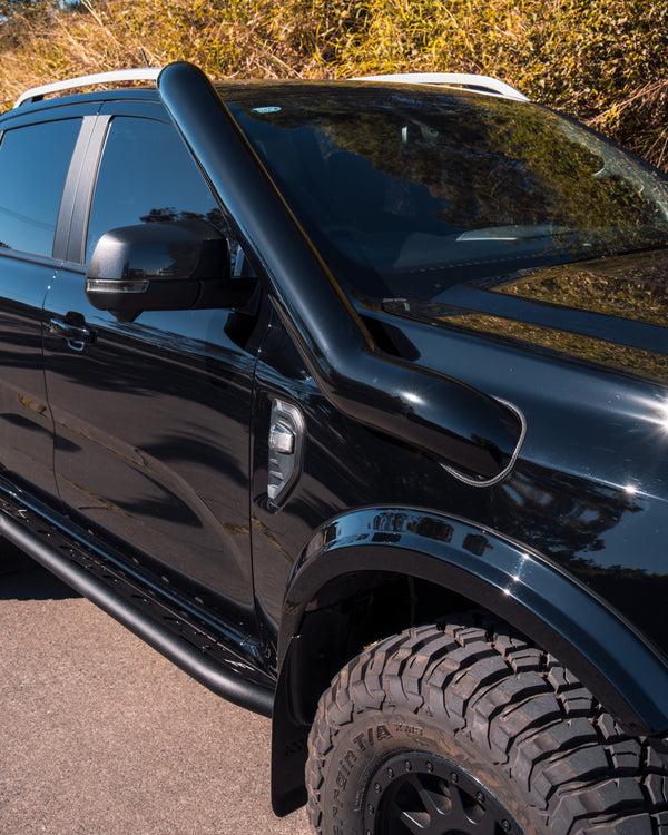 Fabulous Fabs Ford Ranger Next Gen 5 Inch Stainless Snorkel Kit And Alloy Airbox Kit 4x4 Accessories
