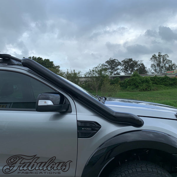 Fabulous Fabs Ford Ranger PX MK3 2.0L Bi Turbo Stainless Snorkel And Airbox Kit 4x4 Accessories