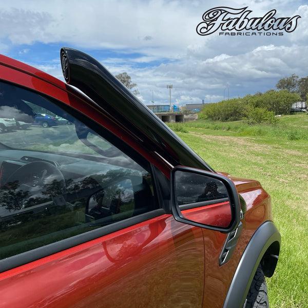 Fabulous Fabs Ford Ranger Raptor Next Gen 4 Inch Stainless Snorkel And Alloy Washer Bottle Kit 4x4 Accessories