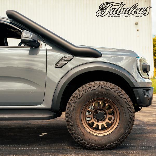 fabulous Fabs Ford Ranger Raptor Next Gen 5 Inch Stainless Snorkel And Alloy Washer Bottle Kit 4x4 Accessories