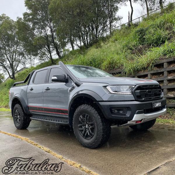 Fabulous Fabs Ford Ranger Raptor Stainless Snorkel And Alloy Airbox Kit (Short & Mid Entry Available) 4x4 Accessories
