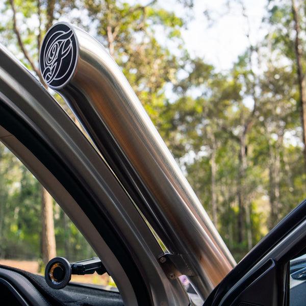 Fabulous Fabs GWM Cannon Short Entry Stainless Snorkel 4x4 Accessories