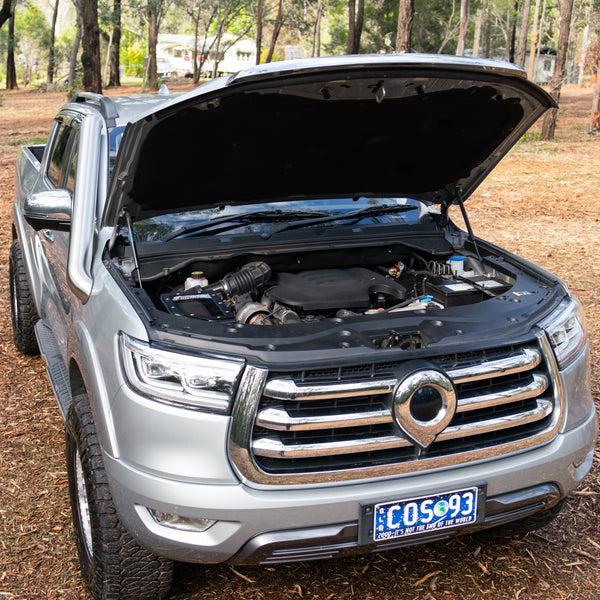 Fabulous Fabs GWM Cannon Short Entry Stainless Snorkel And Pod Filter Alloy Airbox 4x4 Accessories