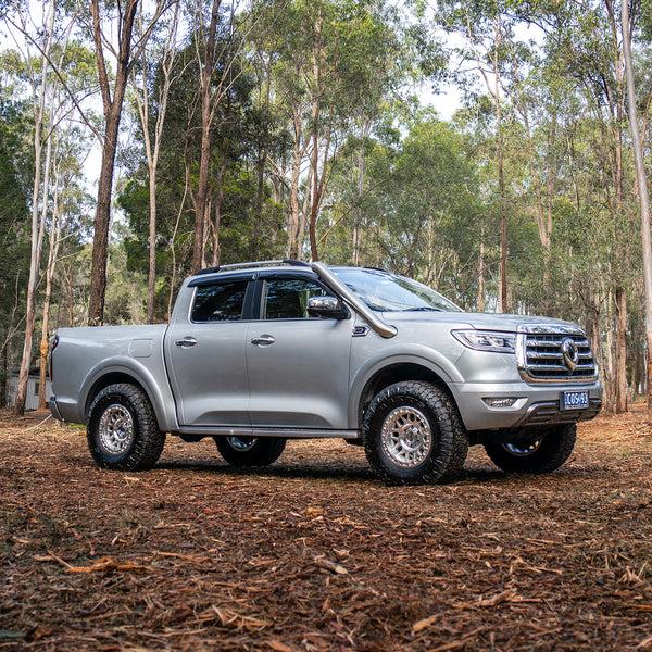 Fabulous Fabs GWM Cannon Short Entry Stainless Snorkel And Pod Filter Alloy Airbox 4x4 Accessories