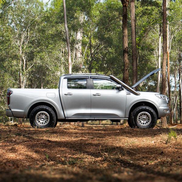 Fabulous Fabs GWM Cannon Short Entry Stainless Snorkel And Pod Filter Alloy Airbox 4x4 Accessories