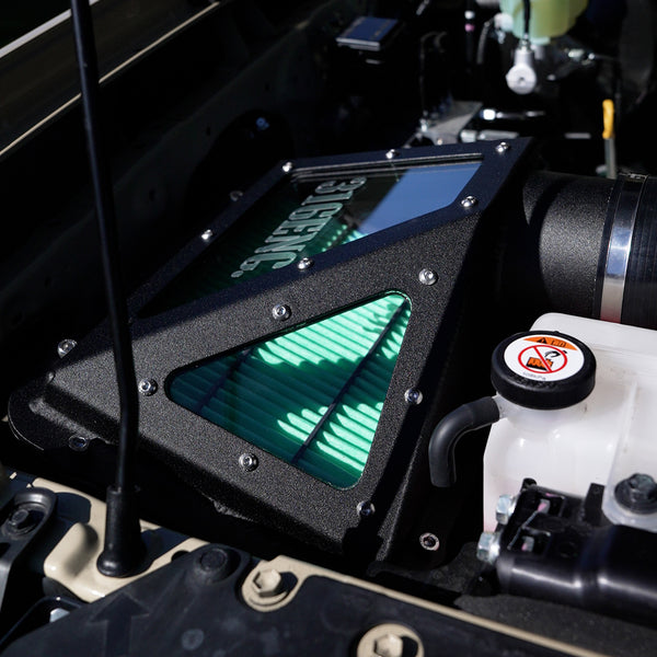 Fabulous Fabs High Flow Alloy Airbox To Suit To Suit Toyota Landcruiser 1VD 76/78/79 PHYSICAL