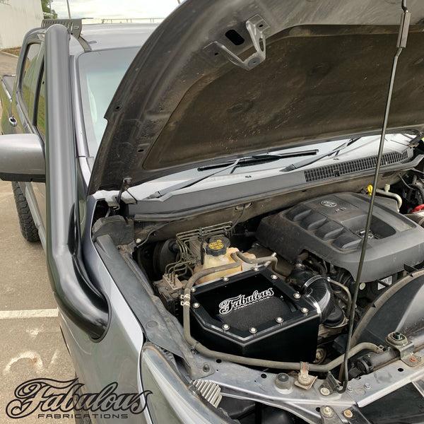 fabulous fabs Holden Colorado RGI and RG II Stainless Snorkel and Alloy Airbox Kit (Short & Mid Entry Available) 4x4 Accessories