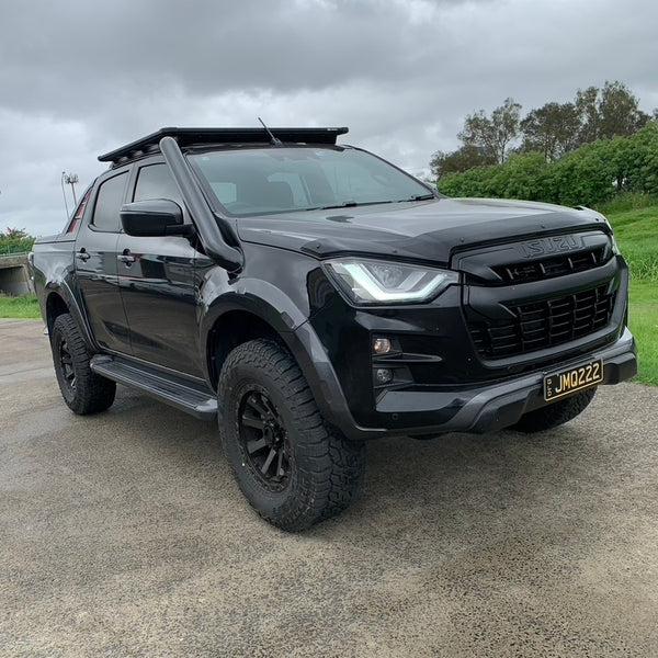 Fabulous Fabs Isuzu Dmax 2020 Onwards Stainless Snorkel And Alloy Pod Filter Airbox Kit (Short & Mid Entry Available) 4x4 Accessories