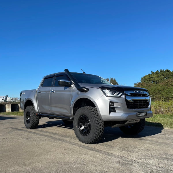 Fabulous Fabs Isuzu Dmax 2020 Onwards Stainless Snorkel And Alloy Panel Filter Airbox Kit (Short & Mid Entry Available) 4x4 Accessories